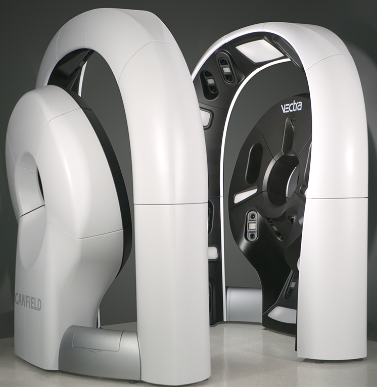 Side view of VECTRA WB360 3D whole-body imaging system 