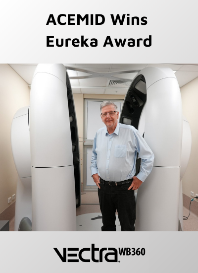 ACEMID Wins Eureka Award for Interdisciplinary Scientific Research for Groundbreaking Melanoma Study with Canfield’s VECTRA® WB360