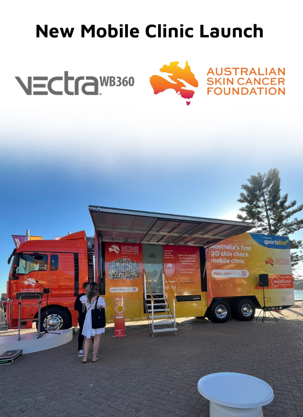 Canfield’s VECTRA® WB360 is on Wheels! Australian Skin Cancer Foundation Launches New 3D Skin Check Mobile Clinic